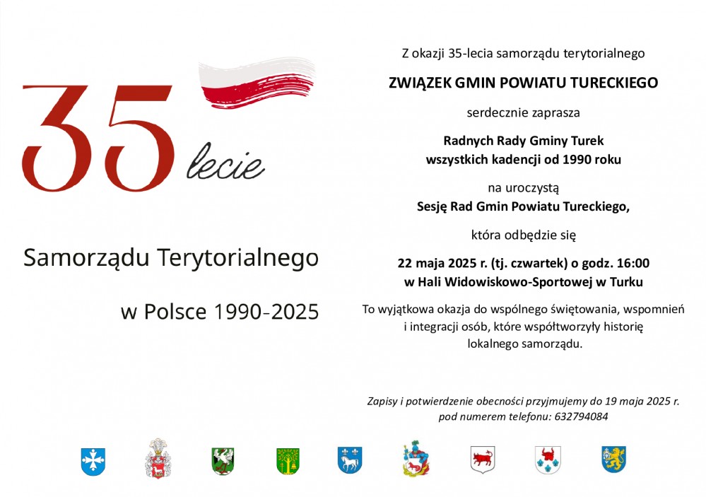 35-LECIE SAMORZĄDU TERYTORIALNEGO
