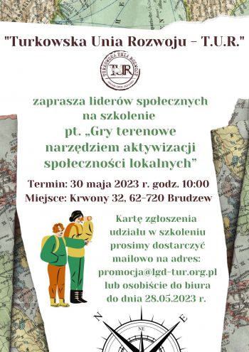 Szkolenie „Gry terenowe narzdziem aktywizacji spoecznoci...