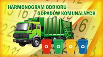 Harmonogram wywozu odpadów w gminie Turek na 2024 rok