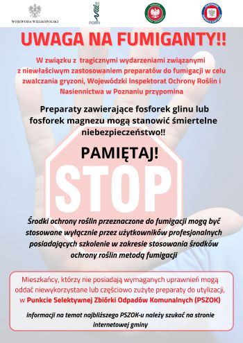 UWAGA NA FUMIGANTY