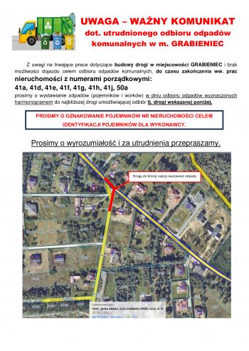 Utrudniony odbir odpadw komunalnych