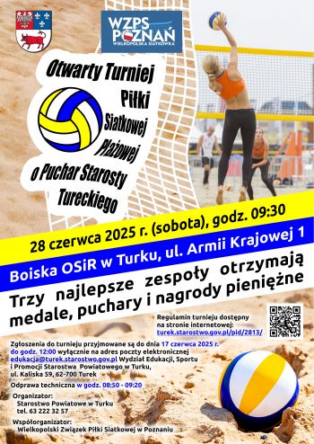 Otwarty Turniej Piki Siatkowej Plaowej o Puchar Starosty Tureckiego