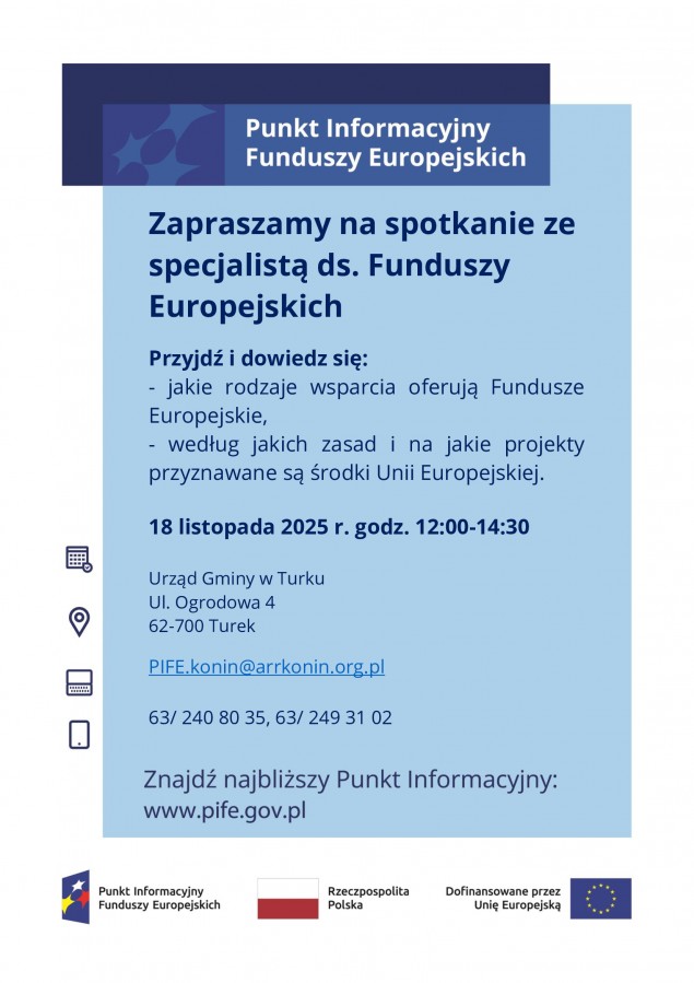 Zapraszamy na spotkanie ze specjalistą ds....