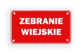 Zebranie wiejskie So�ectwa...
