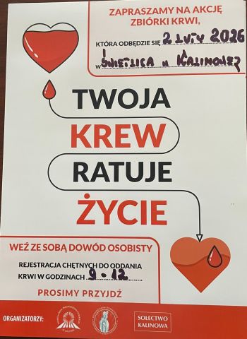 Zapraszamy na akcj� zbi�rki krwi